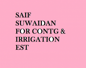 SAIF SUWAIDAN FOR CONTG & IRRIGATION EST