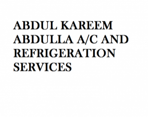 ABDUL KAREEM ABDULLA A/C AND REFRIGERATION SERVICES