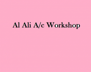 Al Ali A/c Workshop