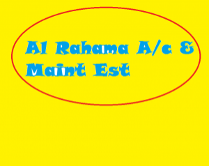 Al Rahama A/c  & Maint Est