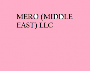MERO (MIDDLE EAST) LLC