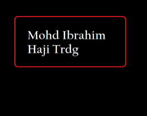 Mohd Ibrahim Haji Trdg