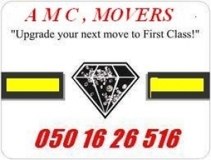 A M C, FIRST CLASS,MOVERS,& PACKERS,...Call 050 16 26 516