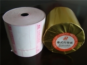 NCR Paper Roll Printing