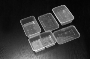 1000ml PP Square Plastic Container For Take Away