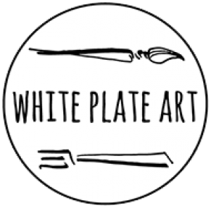 White Plate Art