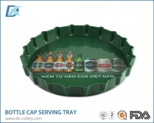 Non Slip Decorative Round Plastic Bottle Cap