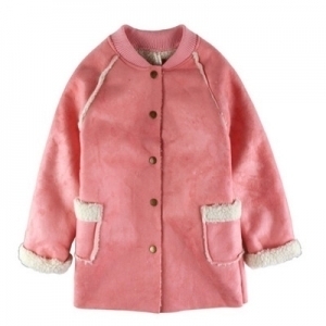 Colorful High Quality Kids Coat In Polar Fleece