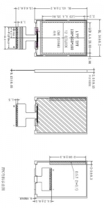 1.77 Inch HD High Light 128*160 TFT LCD Module