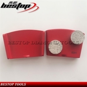 HTC Diamond Floor Grinding Shoe With Two Round
