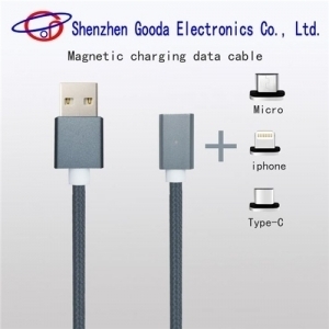 2017 New products magnetic charging data cable