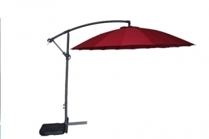 Garden Cantiever Umbrella With 18 Fiberglass