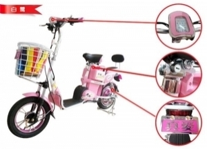 Supper 48V12AH Electric Bike For Lady Manufactoy