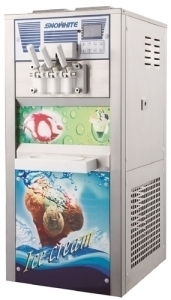 Gravity Freezer Air Cooling Three Flavors Floor