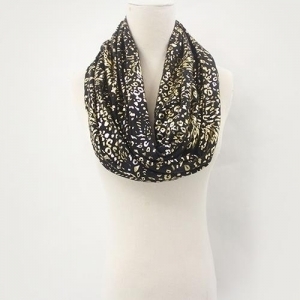 Fashion Foil Printing Scarves For Spring And