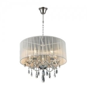 Classical Crystal Chandelier Lighting With Shade