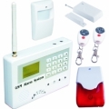 Low cost GSM wired/wireless alarm system