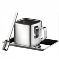 Elegant Double Wall Stainless Steel Coffee Cup