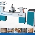 Single Spindle Two Cutters Wood Lathe