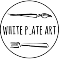 White Plate Art