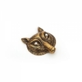 Hard Alloy Metal Smart Fox Head Widget In