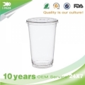 Disposable Clear Plastic To Go Smoothie Cups