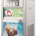 Gravity Freezer Air Cooling Three Flavors Floor