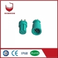 M6 Mini Waterproof Connectors 2 Pole IP 67 DC