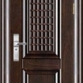 Wood Finish Steel Door With Costomize Size